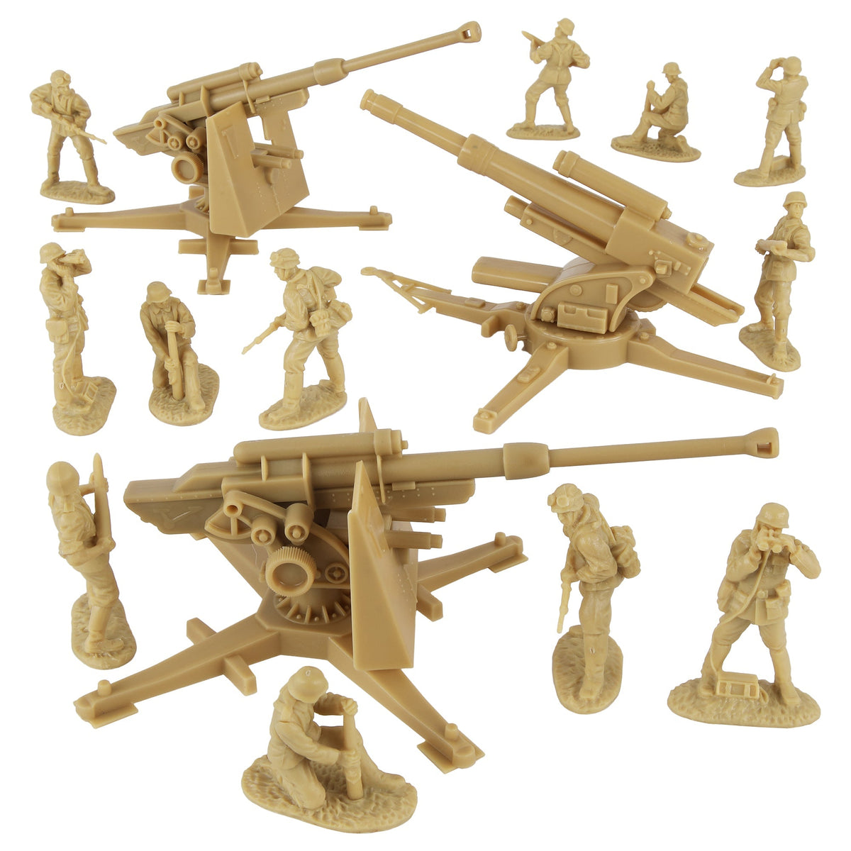 BMC CTS WW2 German Artillery 15pc Tan – VictoryBuy