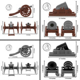 BMC Toy American Revolutionary War Battle of Bunker Hill Breed's Hill 115 piece Plastic Army Men Boxed Playset Mortar and Cannon Scale