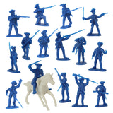 BMC American Revolutionary War Battle of Yorktown 208 Piece Boxed Playset American Colonial Solider Figures Close Up