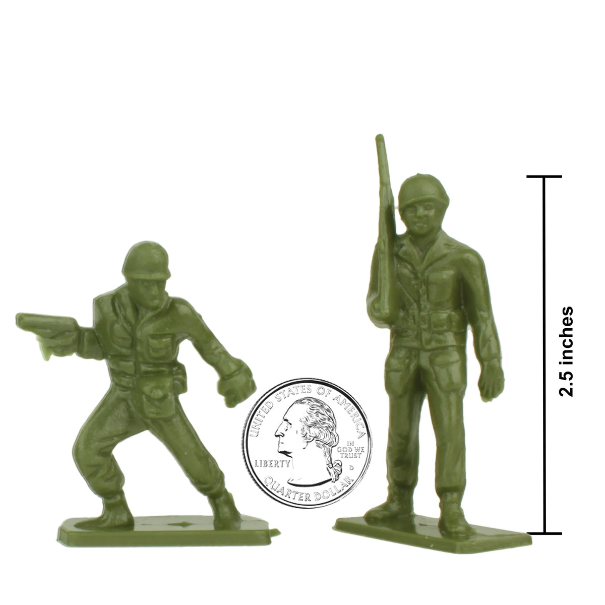 Mini Moke Verte Vitesse 1/43 - Avec 2 Figurines Militaires - Réf 21156