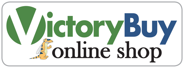 VictoryBuy online shop with ferretbee mascot Logo