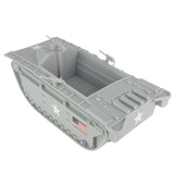 BMC Toys Amtrack Gray Amphibious Vehicle Back View