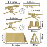 BMC Toys Marx Army Camp Tan Scale