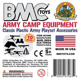 BMC Toys Classic Marx Army Camp White Color Insert Art