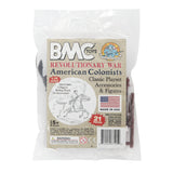 BMC Toys Classic Marx Colonial Characters Cream-White Color Playset Package