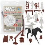 BMC Toys Classic Marx Colonial Characters Soft-White Color Playset Main Image