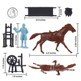 BMC Toys Classic Marx Paul Revere Playset Scale