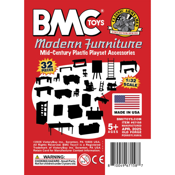 BMC Toys Classic Marx Furniture Modern Insert Art