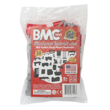 BMC Toys Classic Marx Furniture Modern Gray and Red Colors Package