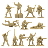 BMC Toys Iwo Jima Marines Tan Close Up