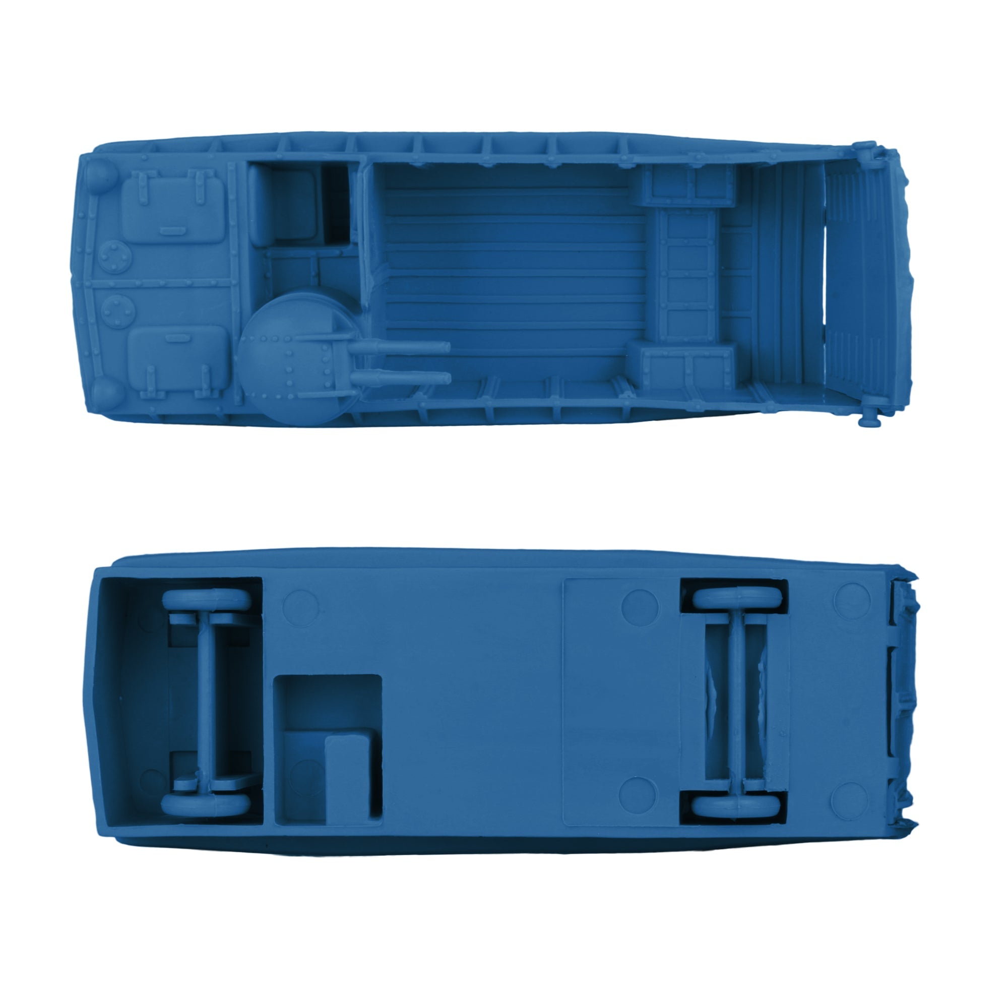 BMC Classic Marx Landing Craft Blue Plastic Army Men Vehicle