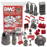 BMC Toys Classic Marx Mars Base Camp Silver Gray and Red colors Main Image