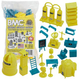 BMC Toys Classic Marx Mars Base Camp Yellow and Teal Blue colors Main Image