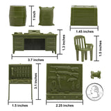 BMC Classic Marx Military Base Furniture and Accessories OD Green Color Scale