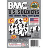 BMC Toys Classic Marx WW2 Marines Gray Insert Art