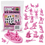 BMC Toys Classic Marx WW2 Soldiers Pink Main