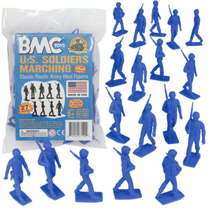 BMC Toys Classic Marx WW2 Us Marching Blue Main Image