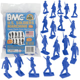 BMC Toys Classic Marx WW2 Us Marching Blue Main Image
