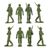 BMC Toys Classic Marx WW2 Us Marching OD Green Close Up