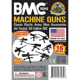 BMC Toys Classic Mpc Army MGs Black and Silver-Gray Insert Art Card
