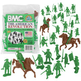BMC Toys Classic MPC American Revoutionary War Green Mountain Boys Colonial Militia Soldier Figures Main Image