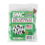 BMC Toys Classic MPC American Revoutionary War Green Mountain Boys Colonial Militia Soldier Figures Package