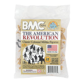 BMC Toys Classic MPC American Revoutionary War Colonial Militia Tan Soldier Figures Package