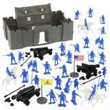 BMC Toys Classic Army Men Collection MPC American Revolutionary War Fort Ticonderoga American Continental Army Vignette