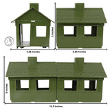 BMC Classic MPC Bunkhouse Cabin OD Green Color Scale