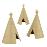 BMC Toys Classic Plains Indian Teepees Tan Vignette