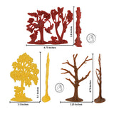 BMC Toys Classic Toy Soldiers Accessory Trees Fall Playset Accessories Scale