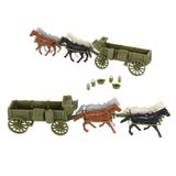 BMC CTS WW1 Supply Wagons OD Green Vignette