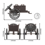 BMC CTS American Civil War Artillery Caisson Wagon Scale