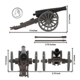 BMC CTS American Civil War Artillery 3 Inch Rifled Bore Cannon Scale