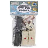 BMC CTS Civil War Ambulance & Supply Wagons Gray Package