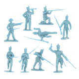 BMC CTS Alamo Mexican Infantry Powder Blue 29pc Close Up View A