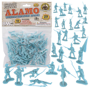 BMC CTS Alamo Mexican Infantry Powder Blue 29pc Main Image