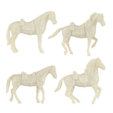 BMC CTS FIW Off-White Cavalry Riding Horse Figures Close-up Views