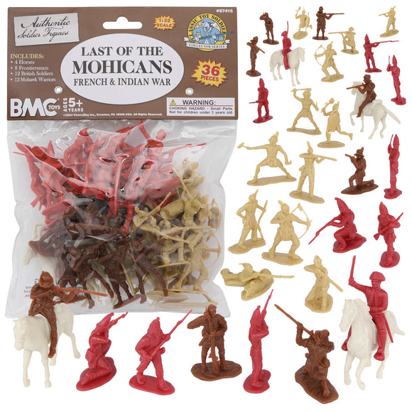 BMC CTS FIW Last of the Mohicans Figure Set Main Image