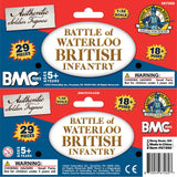 BMC CTS Waterloo British Infantry Red 29pc Header Card Art