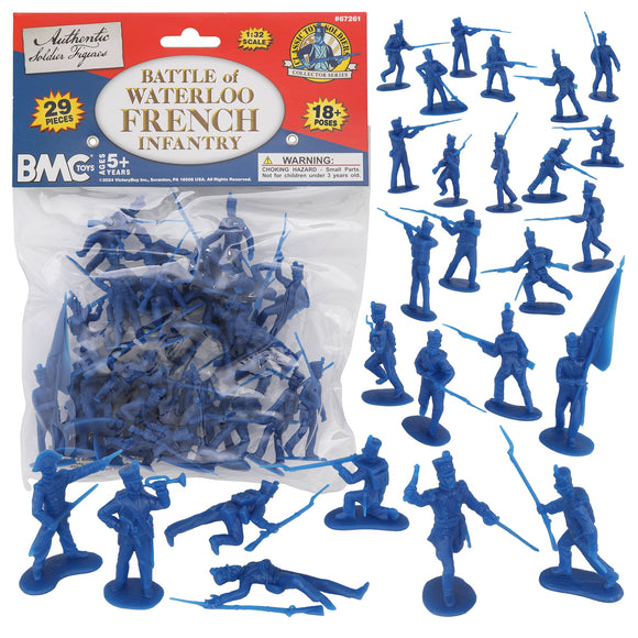 BMC CTS Waterloo French Infantry Blue 29pc Main Image