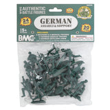 BMC Toys Classic Toy Soldiers WW2 German Assault Support Figures Forest-Green Package