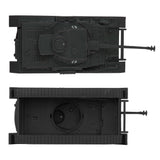 BMC Toys Classic Toy Soldiers WW2 Tank German Panzer Tank Dark Gray Top Bottom