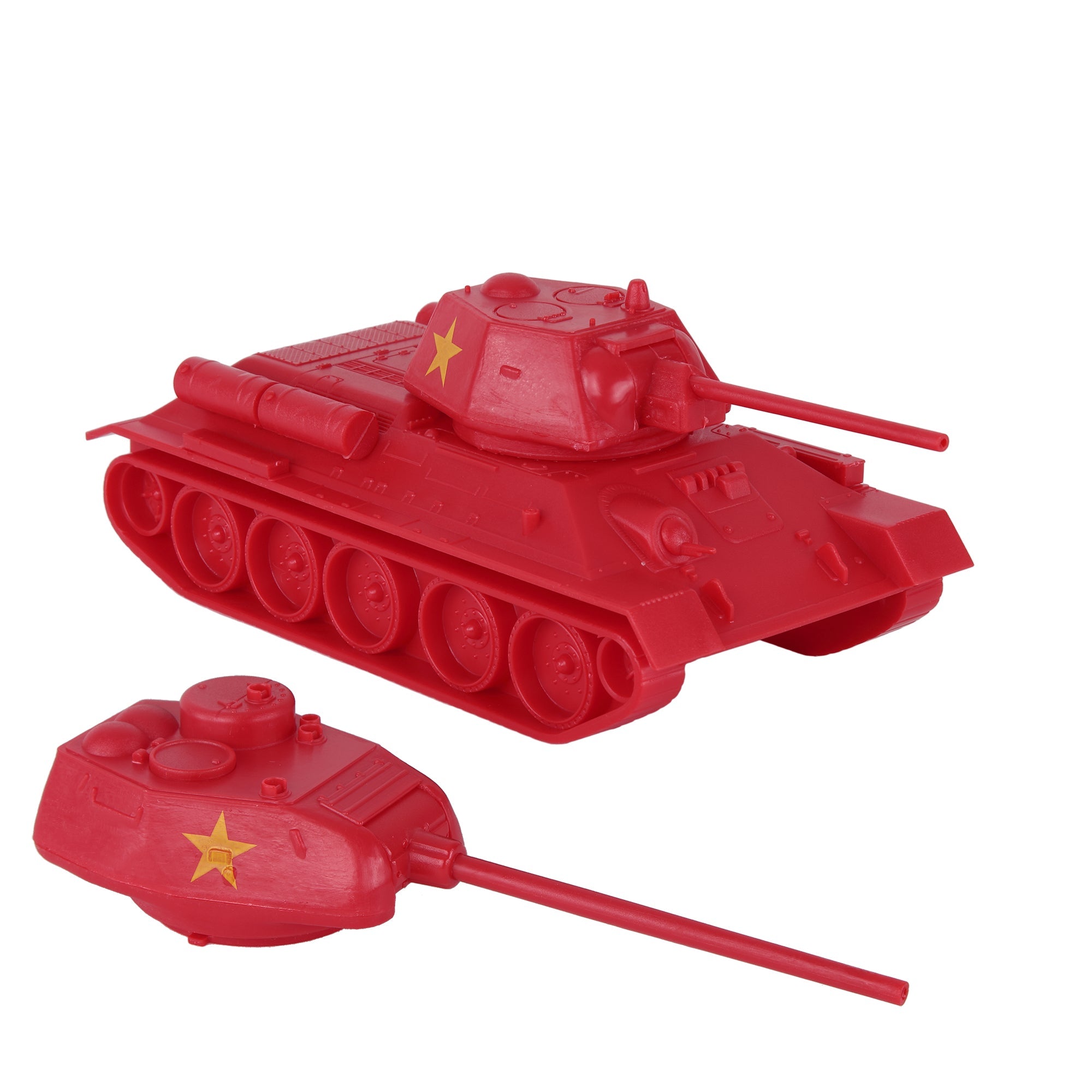BMC CTS WW2 Soviet T-34 Tank 1:40 Russian T34 Plastic Army Men