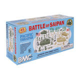 BMC Classic Toy Soldiers WW2 Battle of Saipan Playset Box