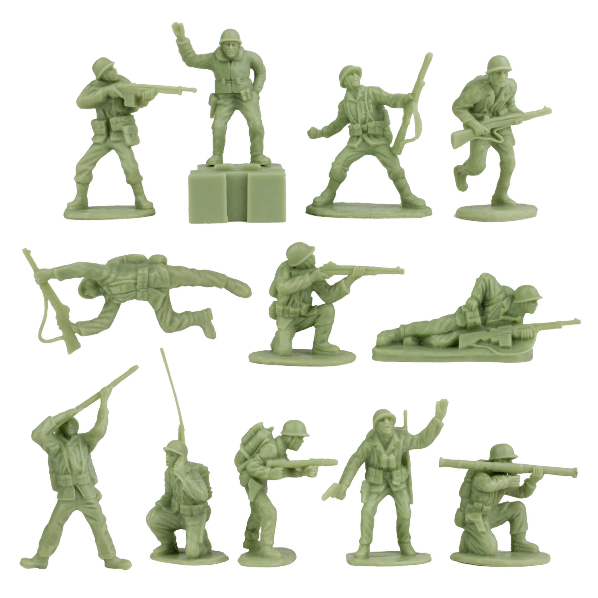 テレビ village soldier BMC Iwo-Jima Plastic Army Men Set 32 Piece Set – VictoryBuy