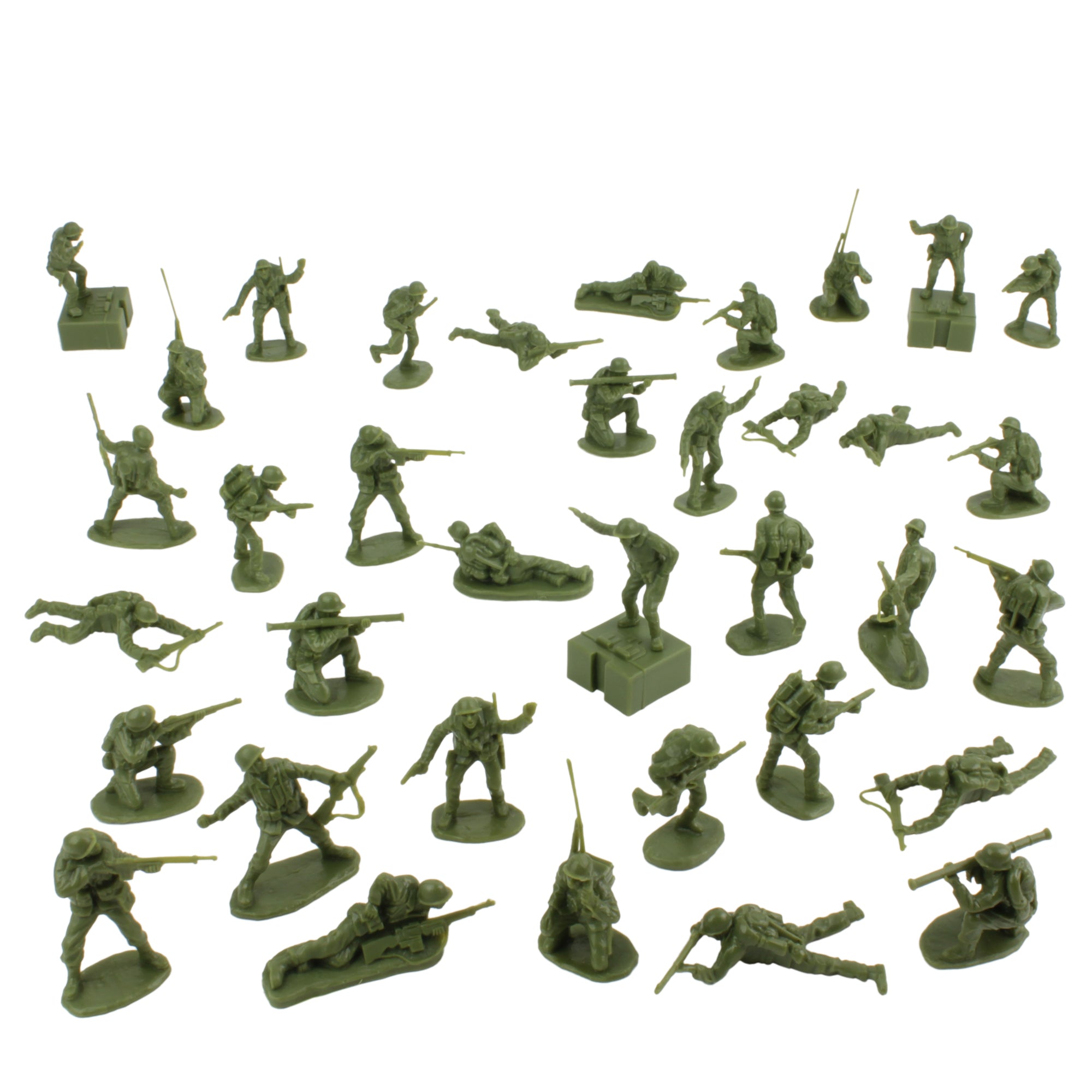 BMC WW2 Iwo Jima US Marines Plastic Army Men American Soldier