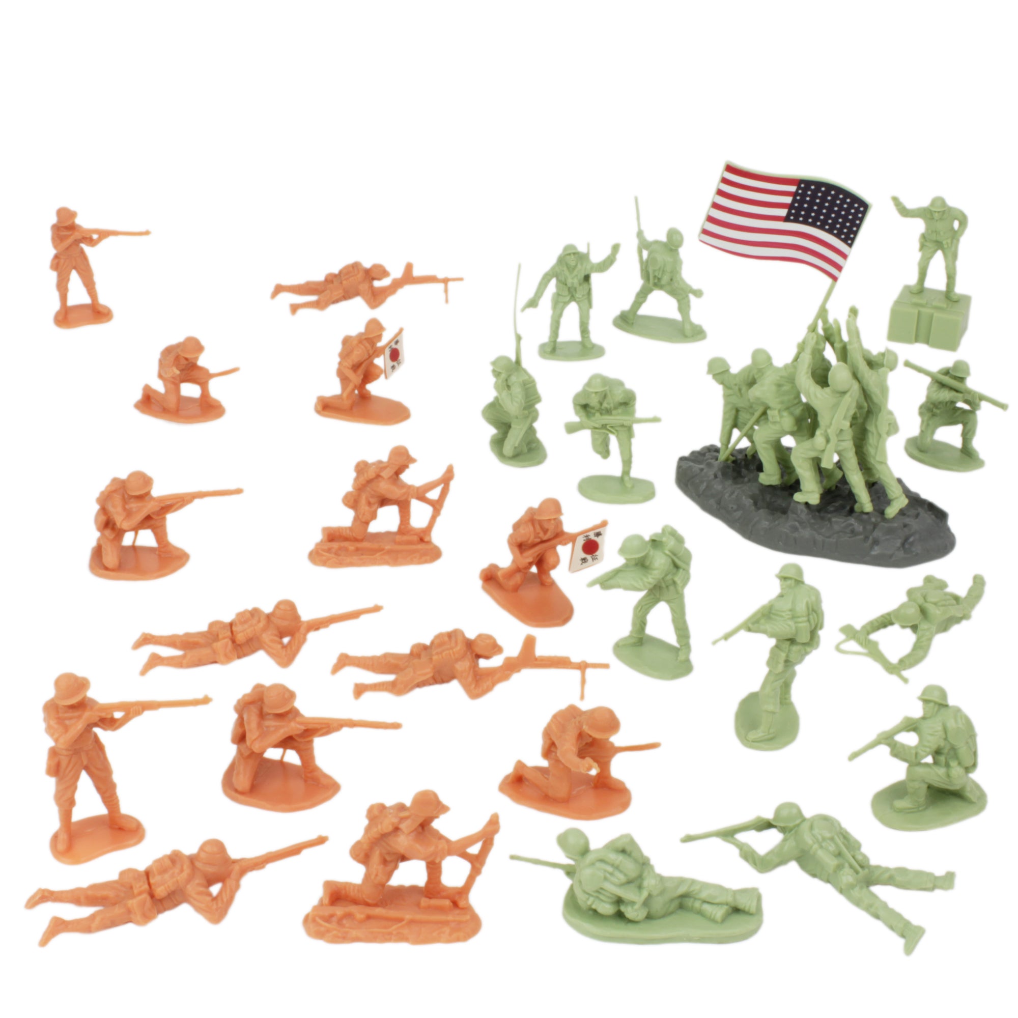 BMC Iwo-Jima Plastic Army Men Set 32 Piece Set – VictoryBuy