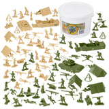 BMC Toys Plastic Army Women Bucket Vignette