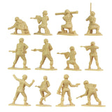 BMC Toys Plastic Army Women Tan A Back